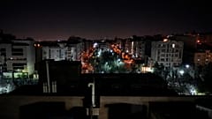 Teheran durante l'attacco di Israele