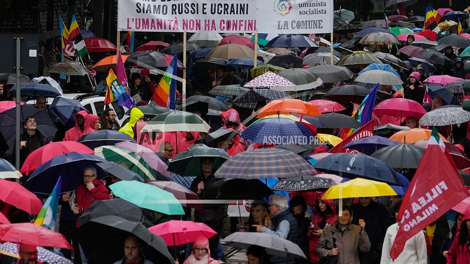 Manifestazione per la pace in Italia