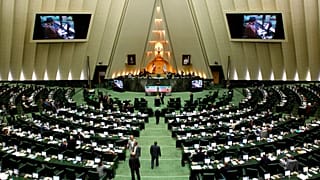 Az iráni parlament egy korábbi felvételen