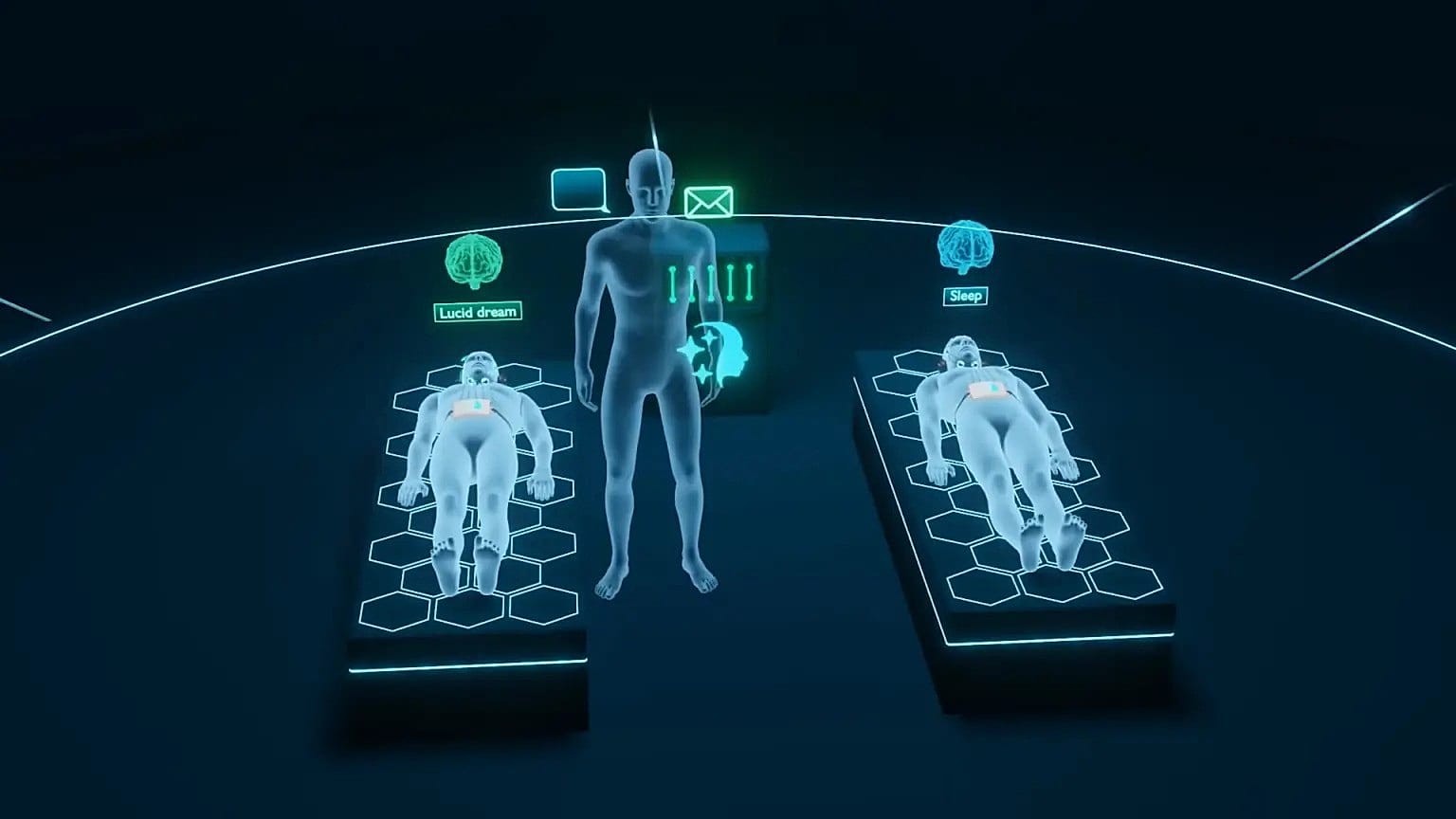REMSpace'in deneyi tasvir etmek için hazırladığı görsel