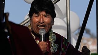Evo Morales.
