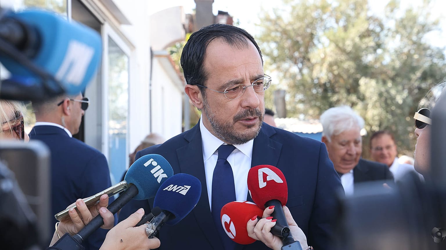 Ο Νίκος Χριστοδουλίδης