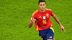 Rodri ajudou Espanha a vencer o Europeu deste ano