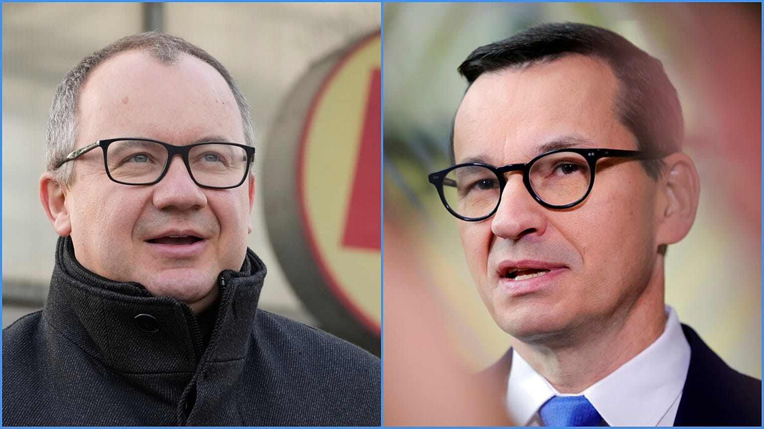 Adam Bodnar és Mateusz Morawiecki