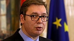 Ο πρόεδρος της Σερβίας Αλεξάνταρ Βούτσιτς το 2018