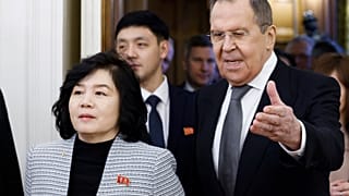 Главы МИДов КНДР и России в Москве (январь 2024 г.)