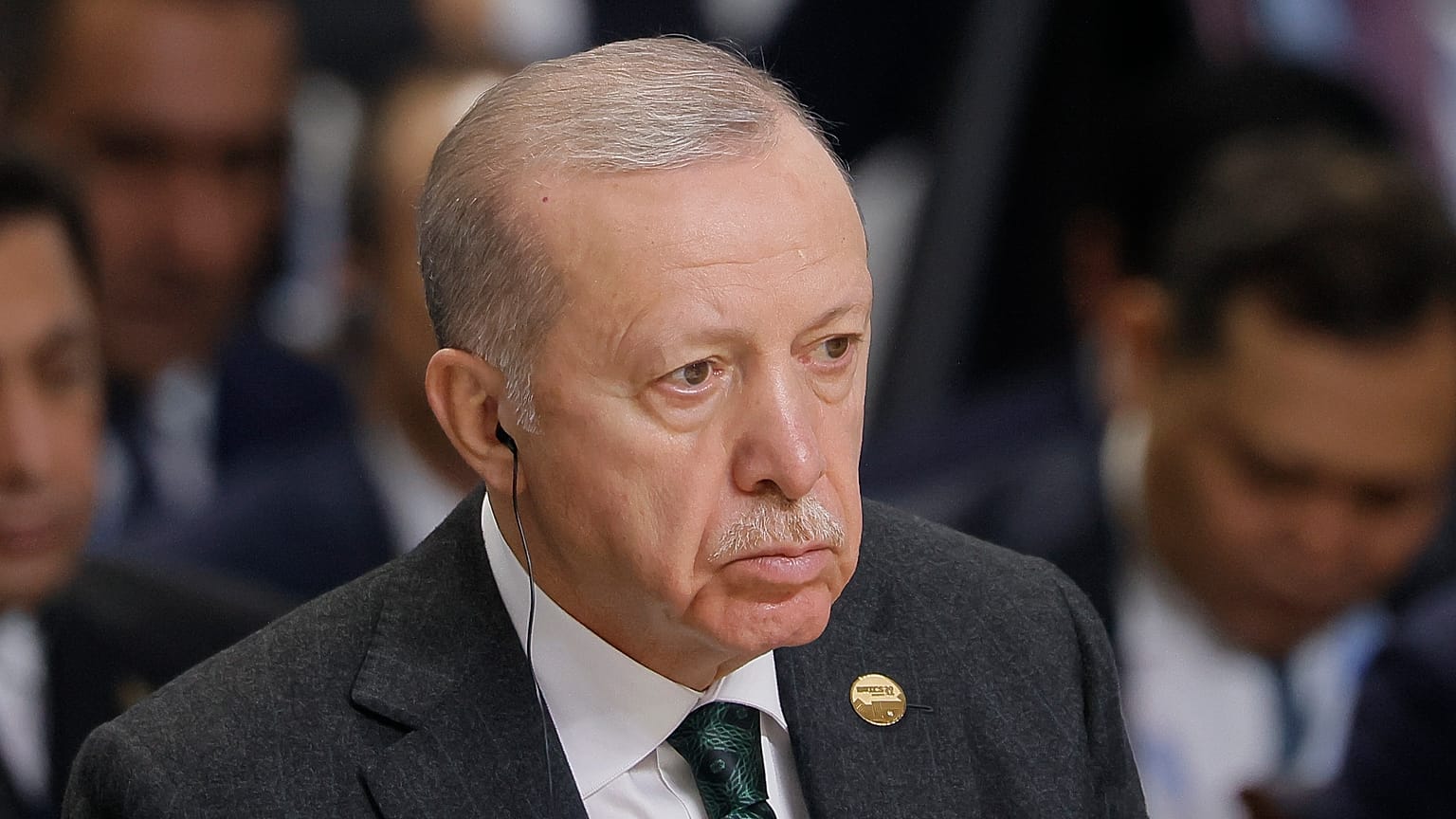 Cumhurbaşkanı Recep Tayyip Erdoğan, Kazan'daki BRICS zirvesinde, 24 Ekim 2024