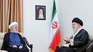 دیدار خامنه‌ای با حاج نعیم قاسم 