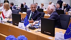 Orbán Viktor az EU-csúcson