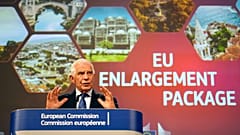AB dış politika şefi Josep Borrell, 2024 Genişleme Raporu'nu sunuyor, Brüksel, 30 Ekim 2024.