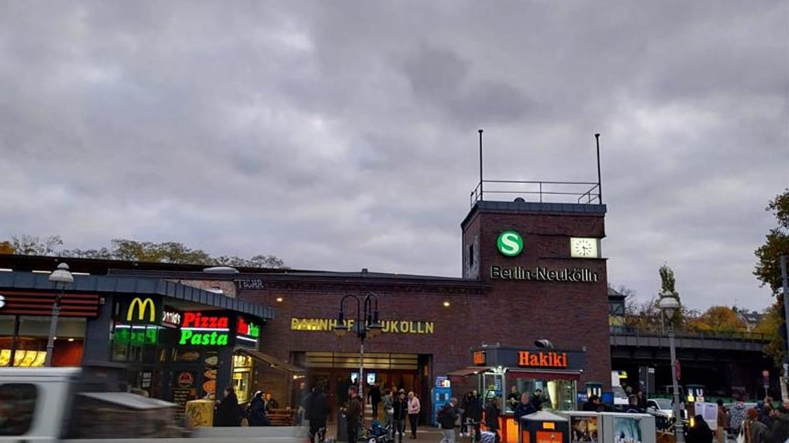Berlin's Neukölln station, 31/10/2024.