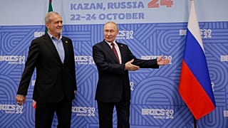 پزشکیان و پوتین، روسای جمهور ایران و روسیه