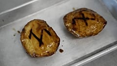 Pieces of cultivated chicken. Cell-based meat tries to closely replicate traditional meat in taste, texture, and nutritional value.