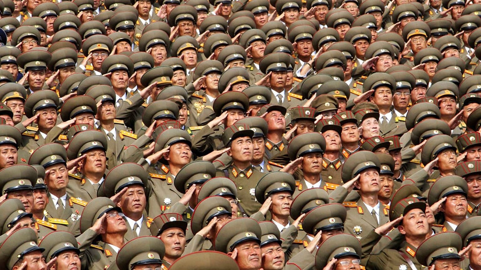 North Korean soldiers