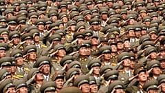 North Korean soldiers