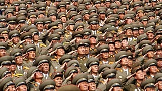 North Korean soldiers