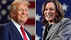 Donald Trump és Kamala Harris