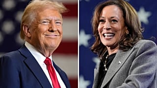 Donald Trump és Kamala Harris