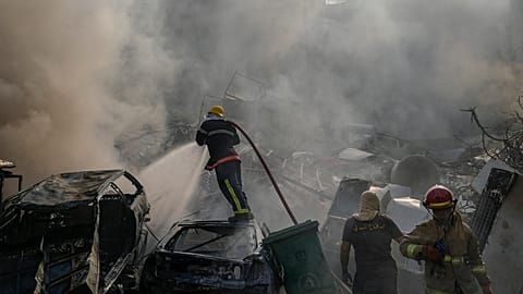 Dahiyeh dopo i bombardamenti israeliani, Libano