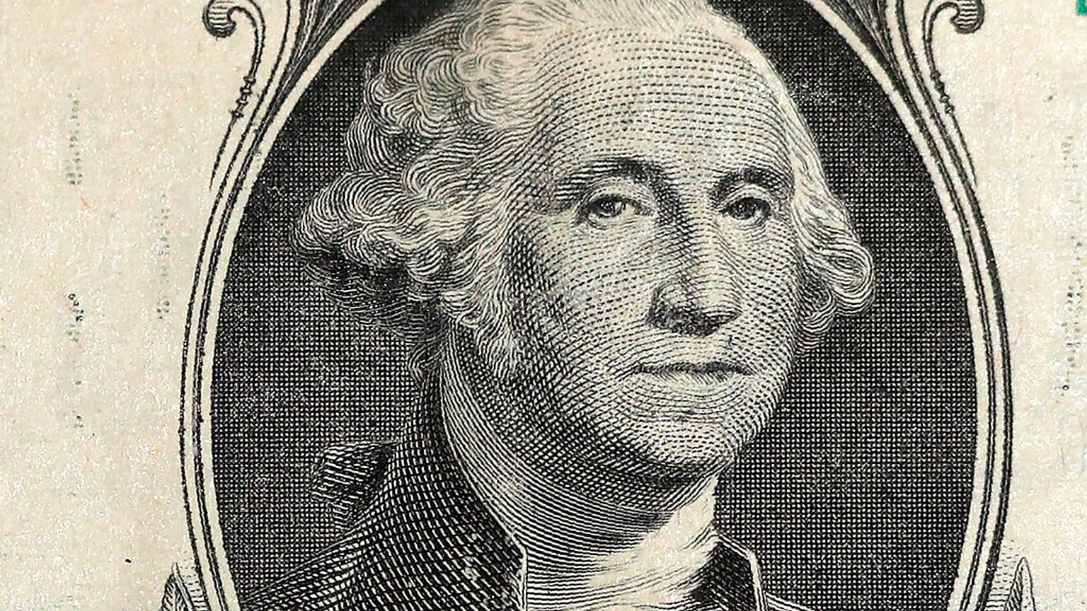 ABD'nin ilk başkanı George Washington.