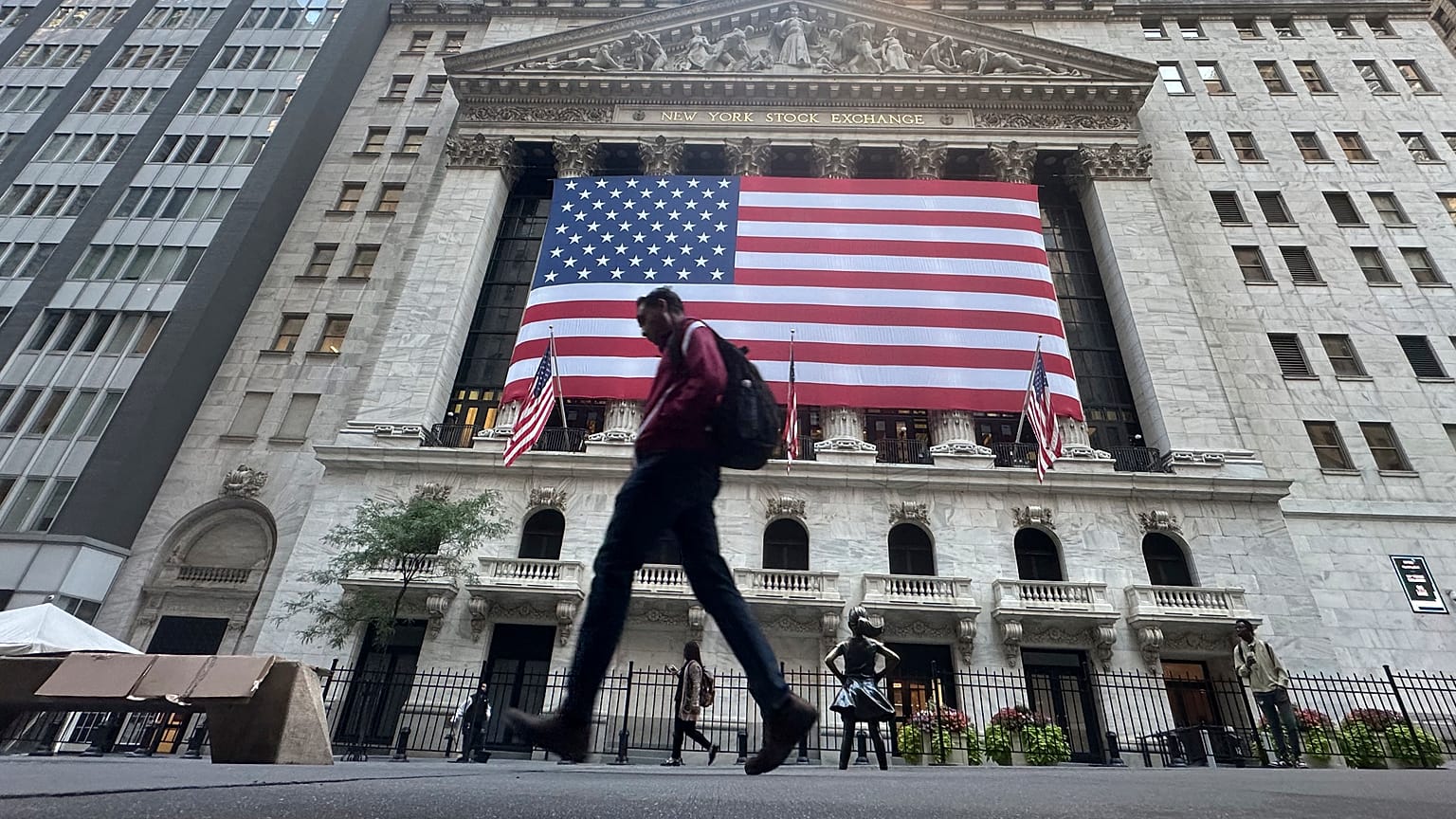 La bourse de New York, le 10 septembre 2024.