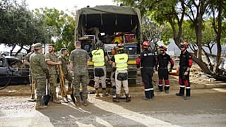 El Ejército en la UME en las tareas de rescate en Valencia tras la DANA.