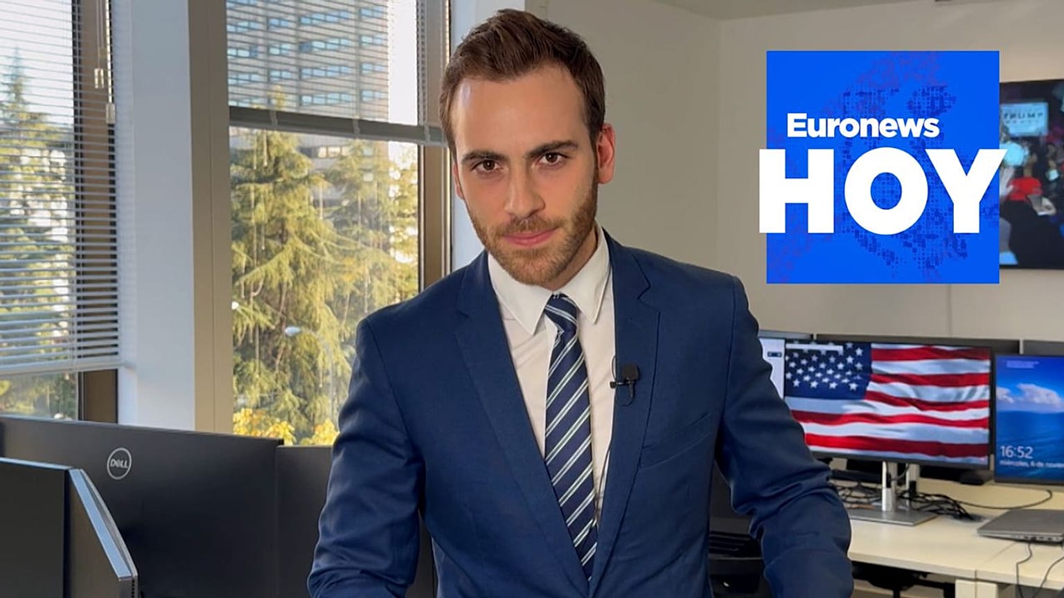Roberto Macedonio, periodista de 'Euronews'. 