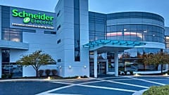 Bu fotoğrafta Schneider Electric şirketinin merkezi görülüyor