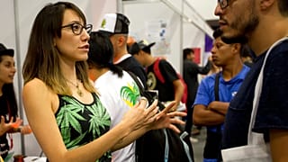معرض الماريغوانا ExpoWeed في مدينة مكسيكو 12 أغسطس 2016