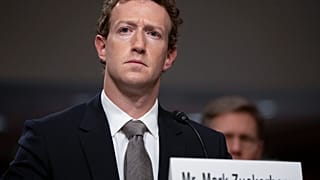 Meta CEO'su Mark Zuckerberg, 31 Ocak 2024 Çarşamba günü Washington'daki Capitol Hill'de Senato Yargı Komitesi'nin çevrimiçi çocuk güvenliği konulu oturumuna katılıyor. 