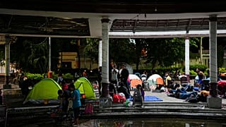 Караван мигрантов в Мексике