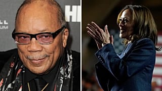 Kamala Harris presta homenagem ao "pioneiro" Quincy Jones