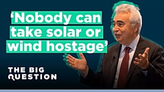 Ninguém pode tomar a energia solar ou eólica como refém": Como manter a segurança energética