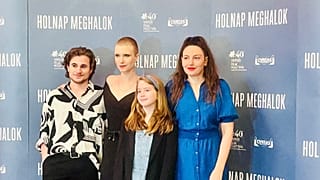 Kerekes Márton, Kurta Niké, Hárshegyi Ilma és Cibulya Nikol a film budapesti díszbemutatóján - 2024. november 5. 