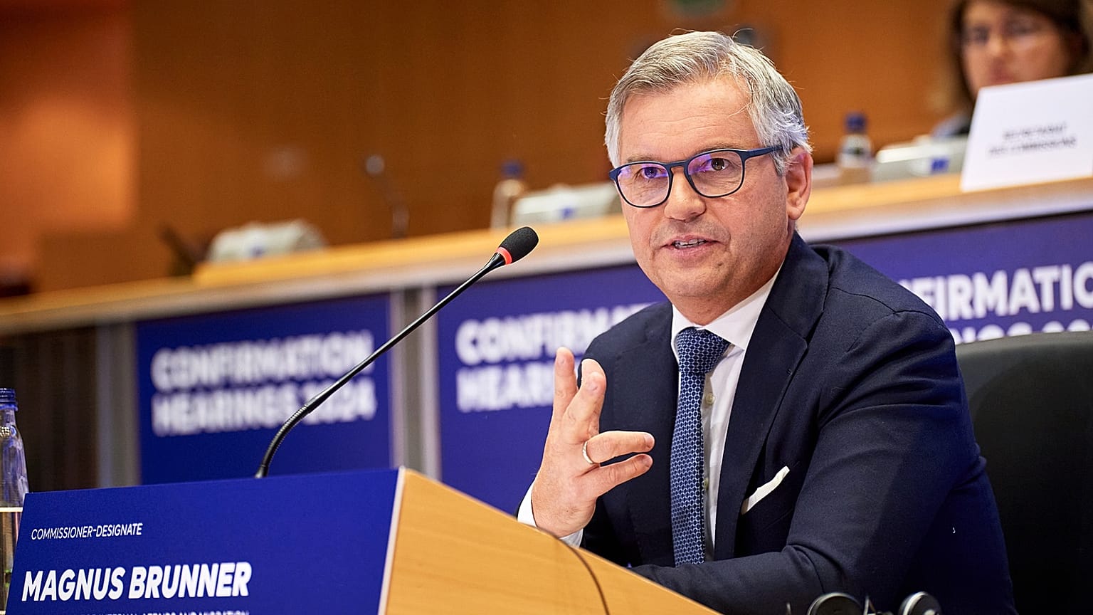 Magnus Brunner is tipped to be the next European Commissioner for Internal Affairs and Migration.