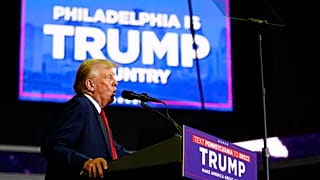 In a message on his social media platform, Truth Social, Trump wrote, "A lot of talk of massive cheating in Philadelphia. Law enforcement coming!" 