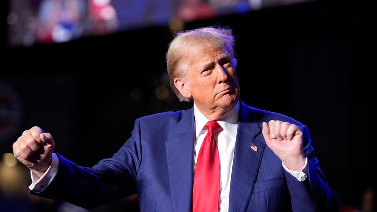 Republican presidential nominee and former President Donald Trump 