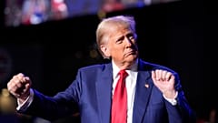 Republican presidential nominee and former President Donald Trump 