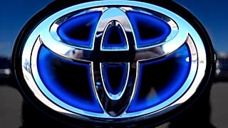 Toyota logosu (Hibrit model) 