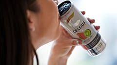 Uma lata de bebida energética Celsius é mostrada na quarta-feira, 10 de abril de 2024, em Nova Iorque.