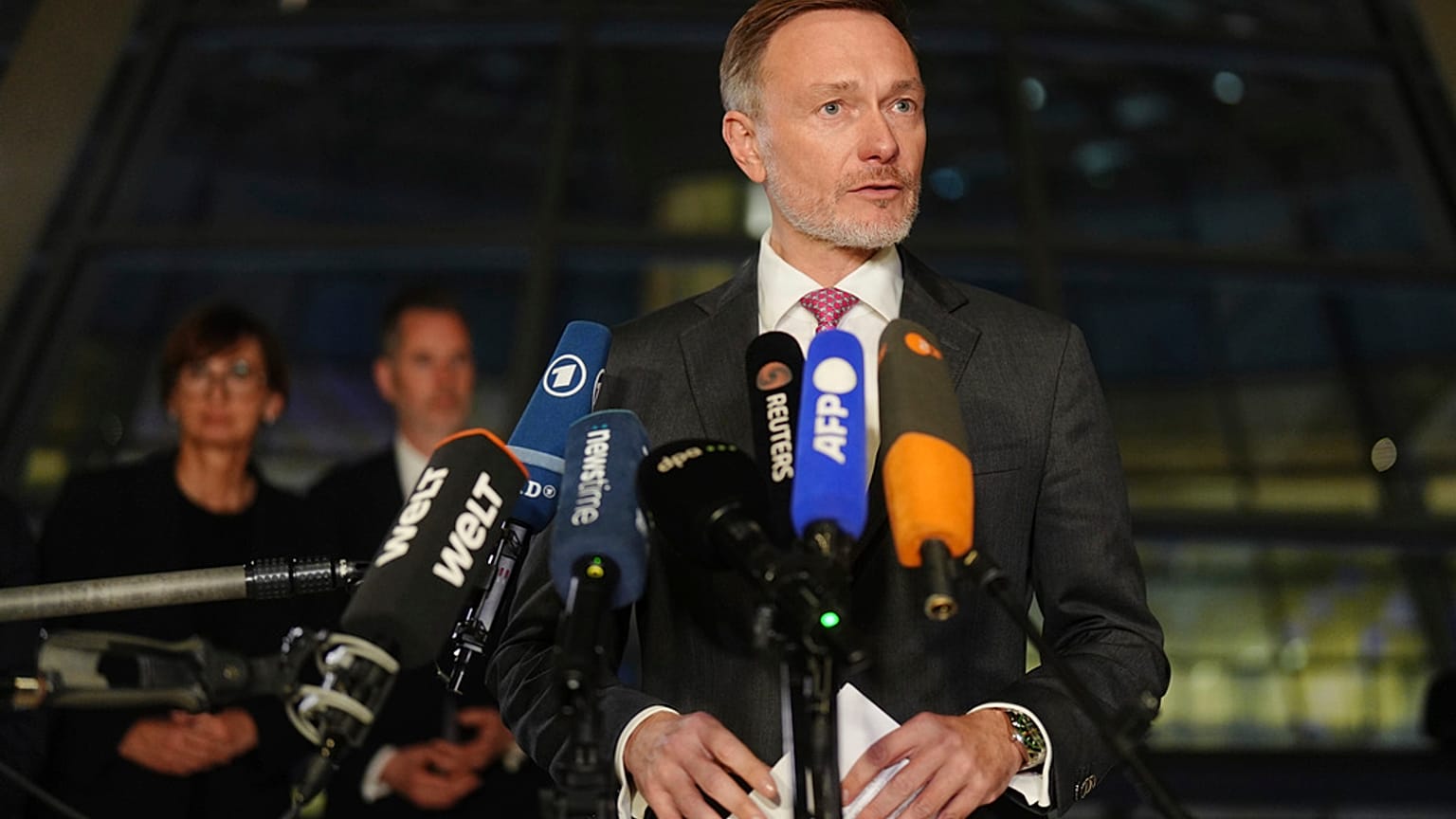 L'ex ministro delle Finanze tedesco Lindner