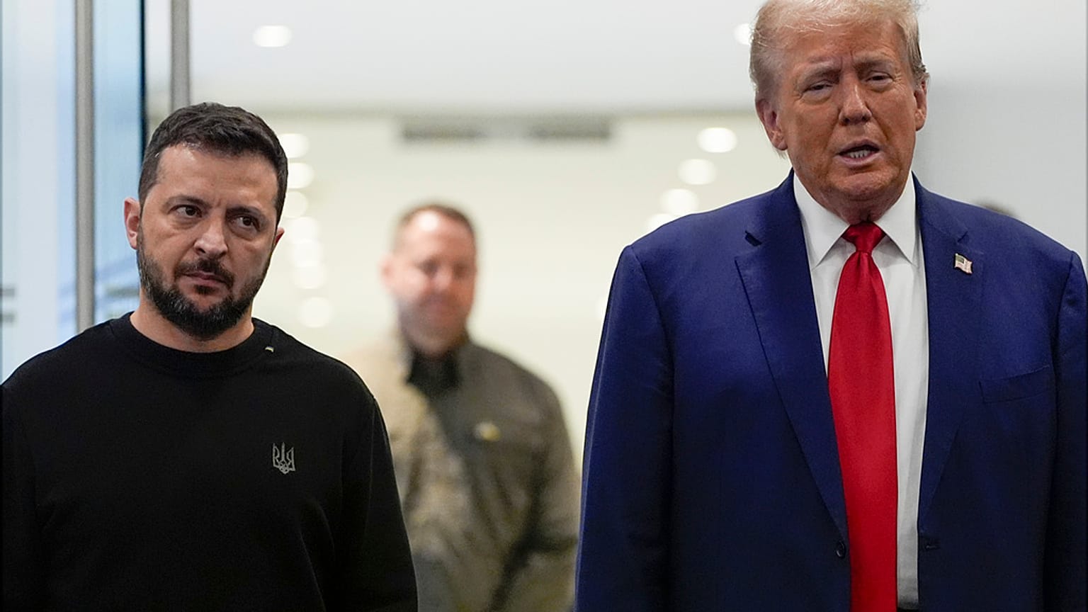 Дональд Трамп и Владимир Зеленский. 27 сентября 2024 года, Нью-Йорк.