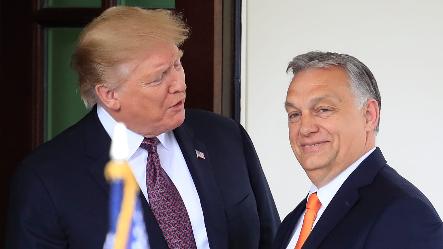 Donald Trump és Orbán Viktor találkozója még 2019-ben, a Fehér Házban