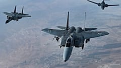 Izraeli F-15 vadászgépek