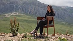 Nazrin Garibova, la esquiadora de montaña que supera los límites en las montañas de Azerbaiyán