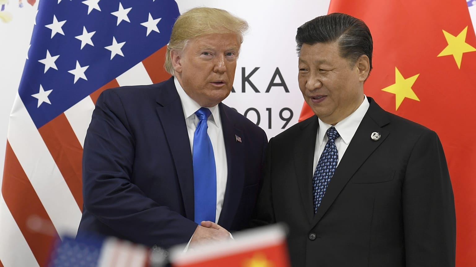 2019-es idill: Trump amerikai és Hszi kínai elnök a G-20-ak oszakai tanácskozásán