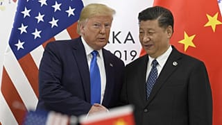 2019-es idill: Trump amerikai és Hszi kínai elnök a G-20-ak oszakai tanácskozásán