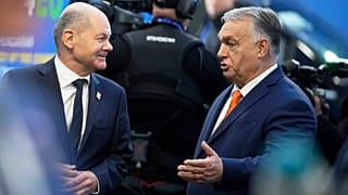 A magyar miniszterelnök és a német kancellár