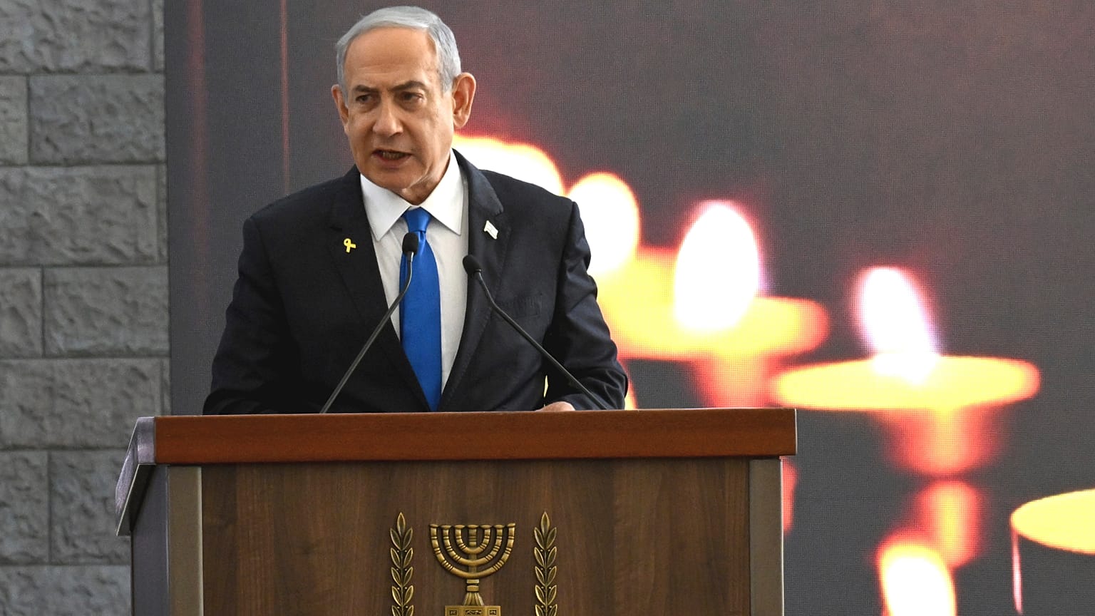 رئيس الوزراء الإسرائيلي بنيامين نتنياهو في القدس، إسرائيل يوم الأحد 27 أكتوبر 2024