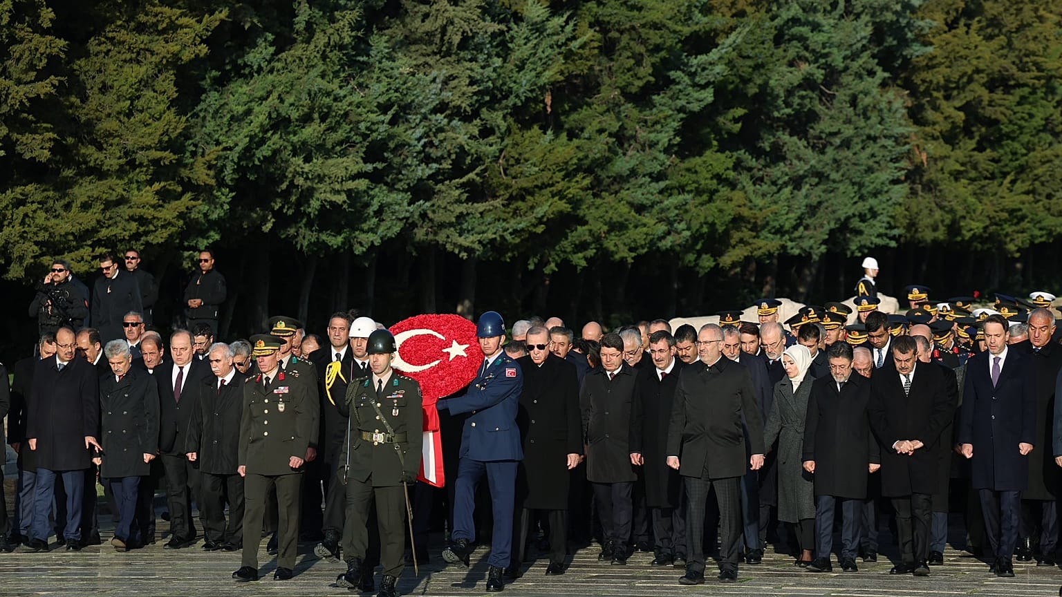 Fotoğraf, Türkiye Cumhuriyeti İletişim Başkanlığı'nın X hesabından alınmıştır.